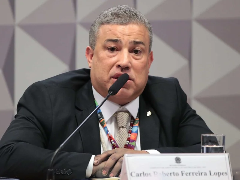 PF prende Carlos Lopes, presidente da Conafer, investigado por descontos indevidos no INSS na Operação Sem Desconto.