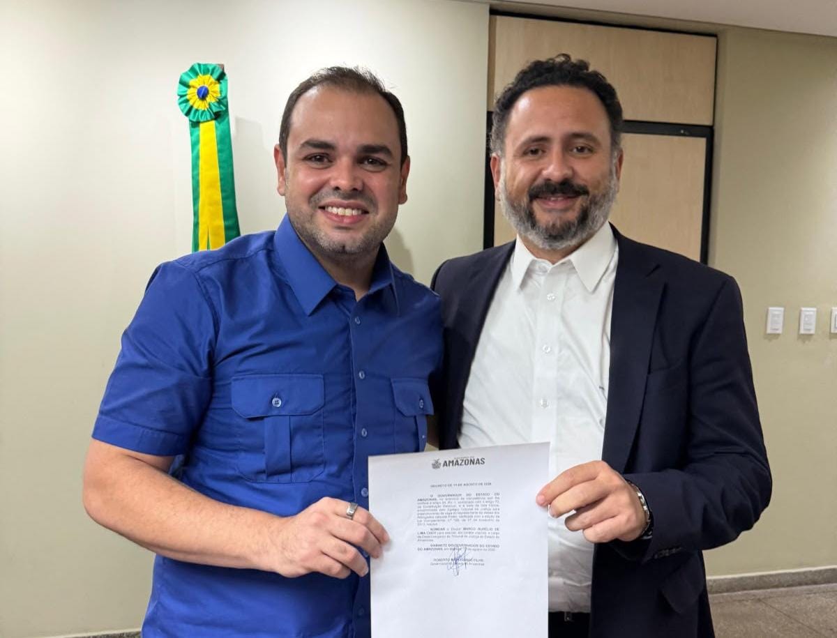 Marco Aurélio Choy é escolhido pelo governador Roberto Cidade como novo desembargador do TJAM pelo Quinto Constitucional.