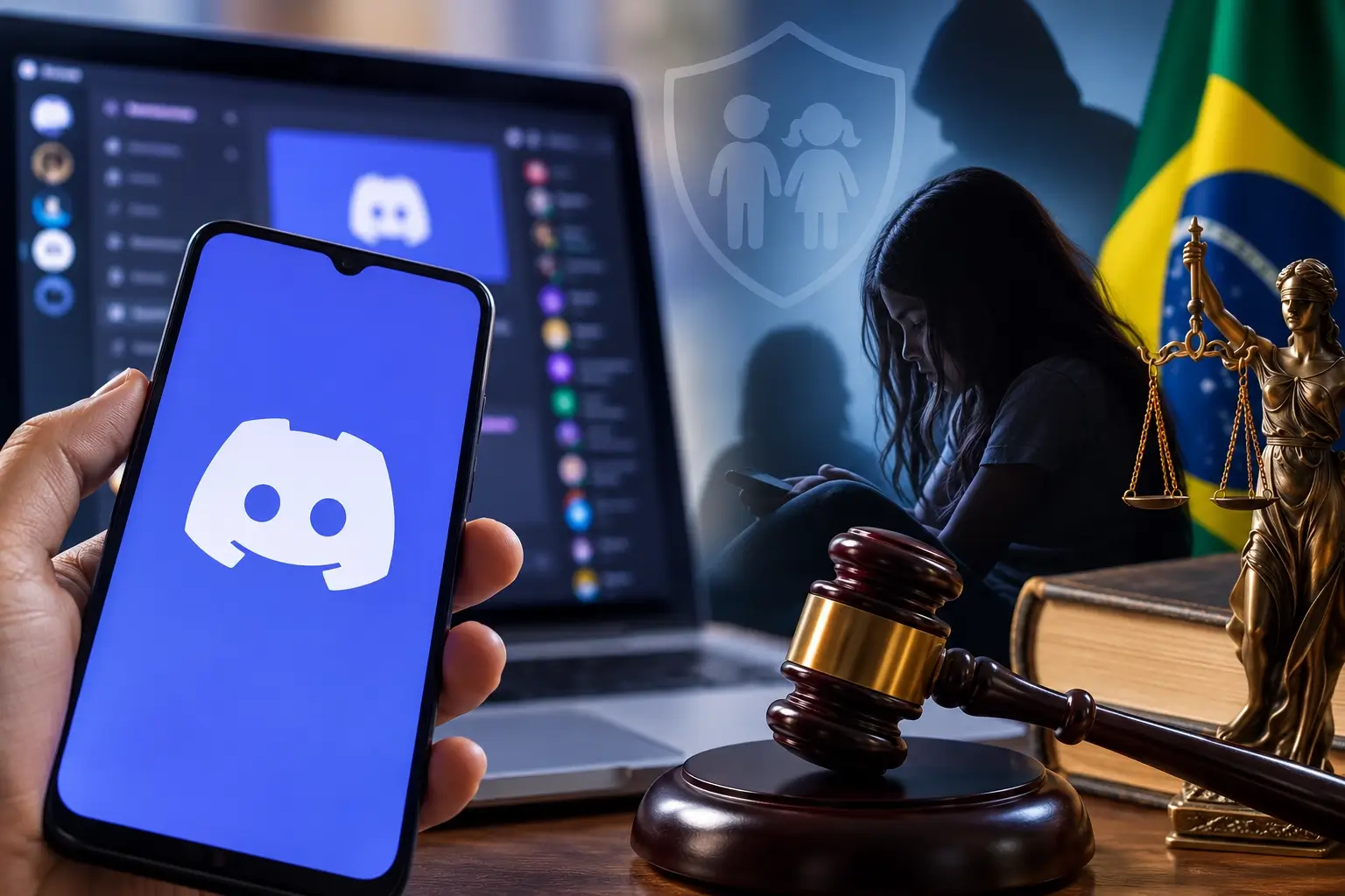 AGU ajuíza ação de R$ 500 milhões contra o Discord por violações ao ECA Digital. Plataforma pode sofrer multa diária de R$ 500 mil.