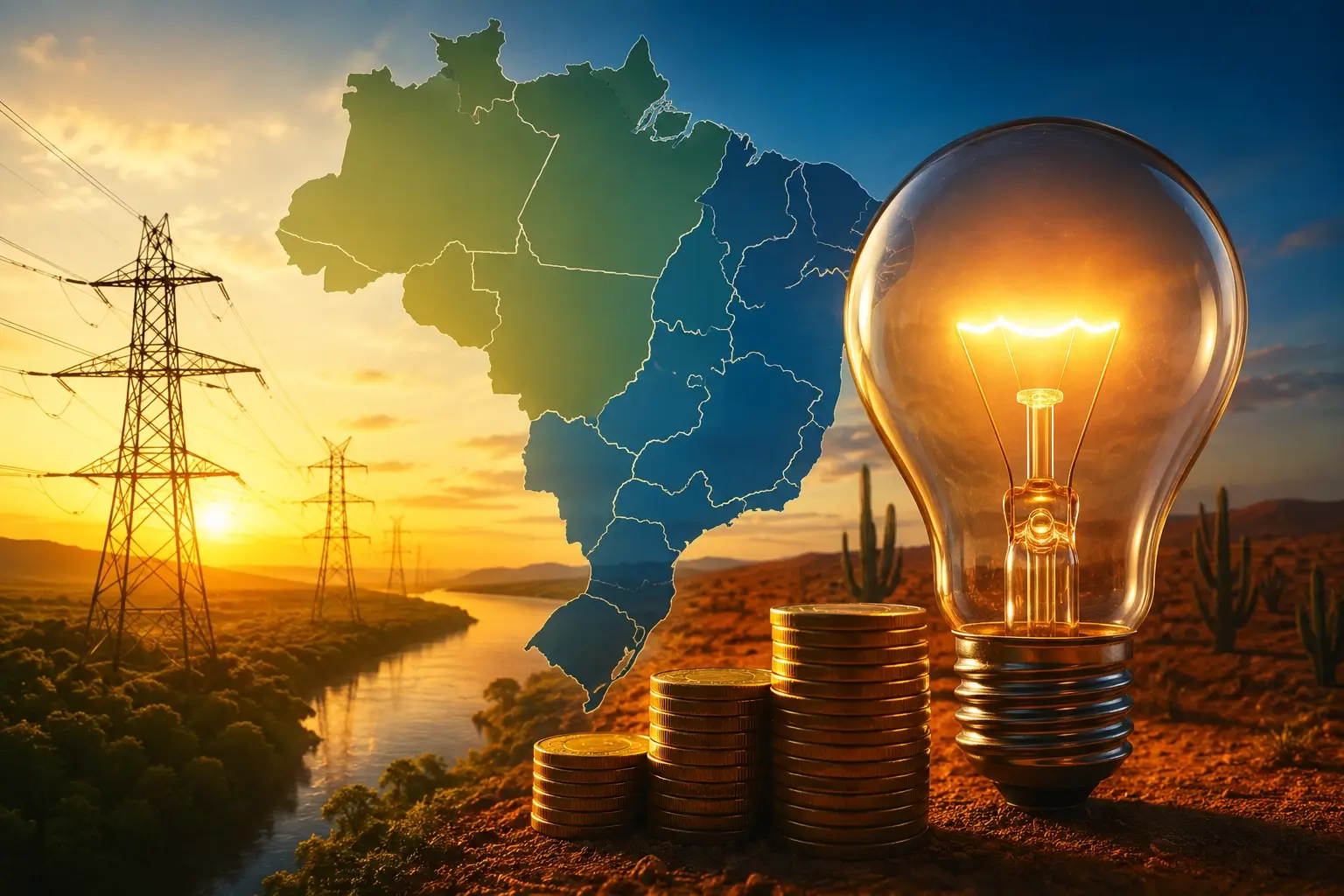 Norte e Nordeste terão R$ 5 bilhões para reduzir o impacto das tarifas de energia. Amazonas terá mais de R$ 573 milhões em repasses.