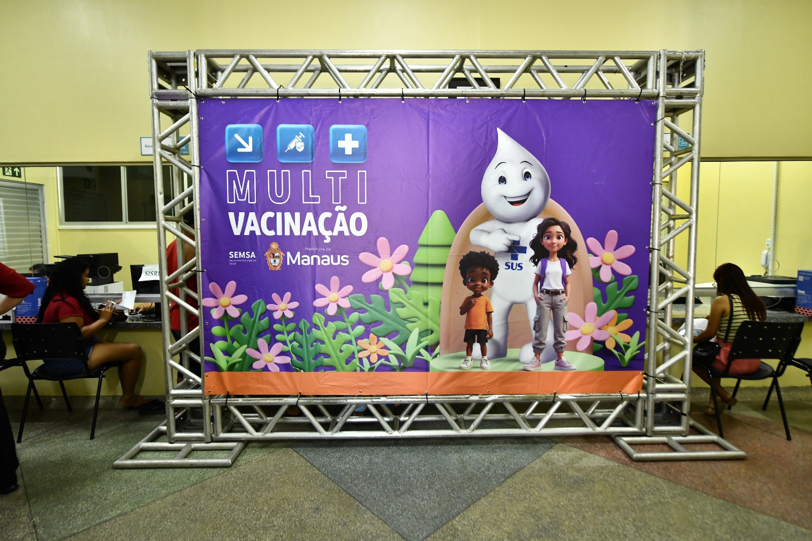 Manaus terá Dia D de multivacinação neste sábado (22), com mais de 110 unidades abertas para atualizar vacinas de crianças e adolescentes.