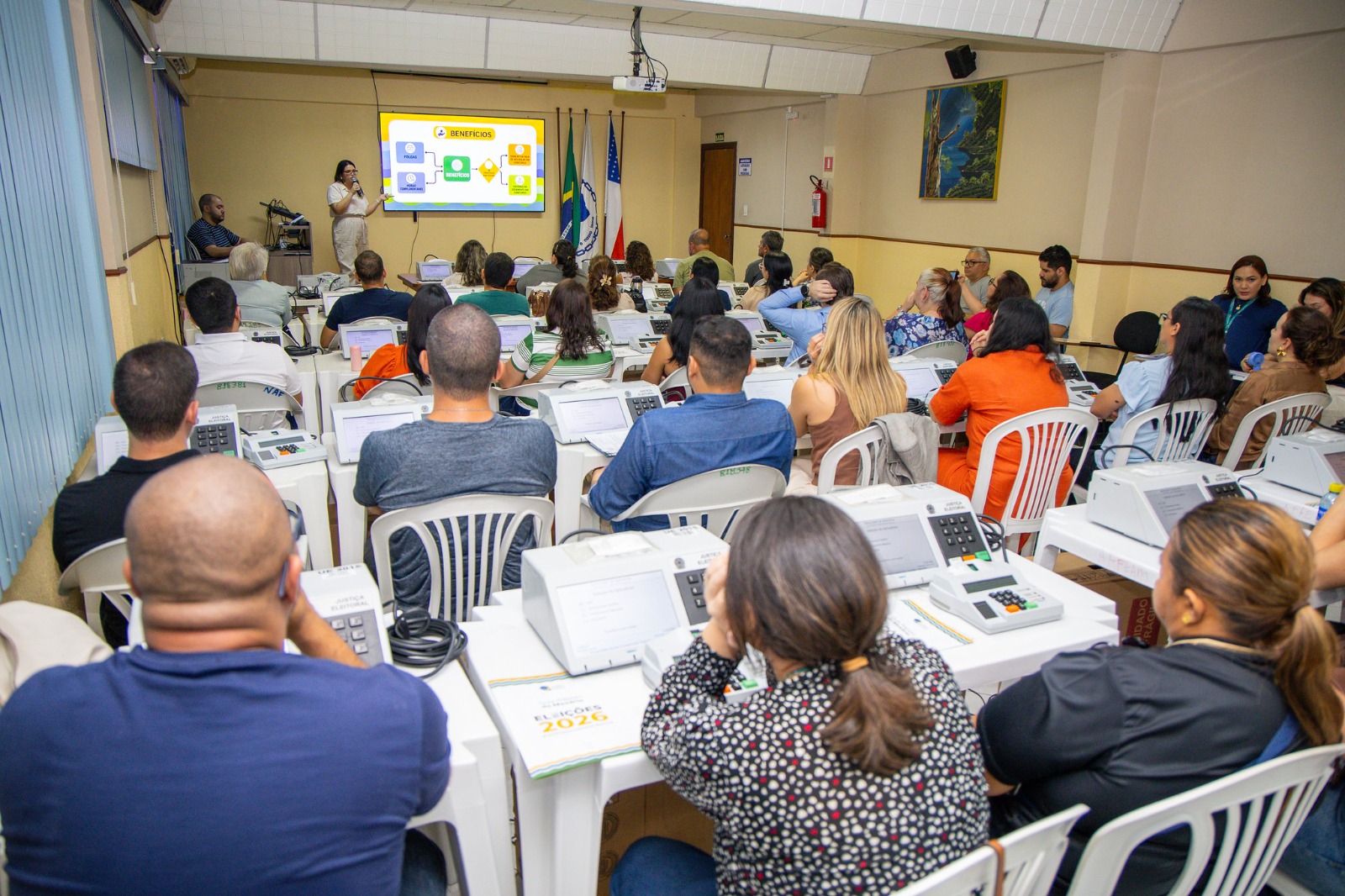 TRE-AM inicia nova fase de treinamento para 42.860 pessoas que atuarão nas Eleições 2026 em todo o Amazonas.
