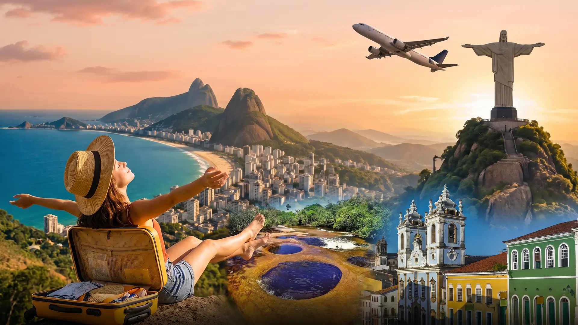 Turismo brasileiro fatura R$ 143,1 bilhões no 1º semestre, alta de 3,5% e maior resultado para o período em 15 anos.