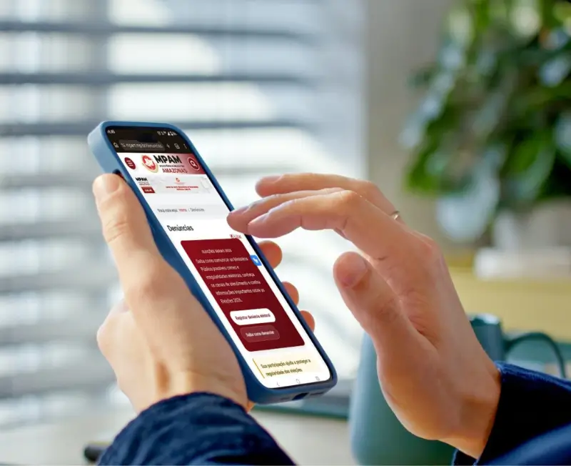 MPAM lança área com orientações e canais para denúncias eleitorais nas Eleições 2026 no Amazonas.