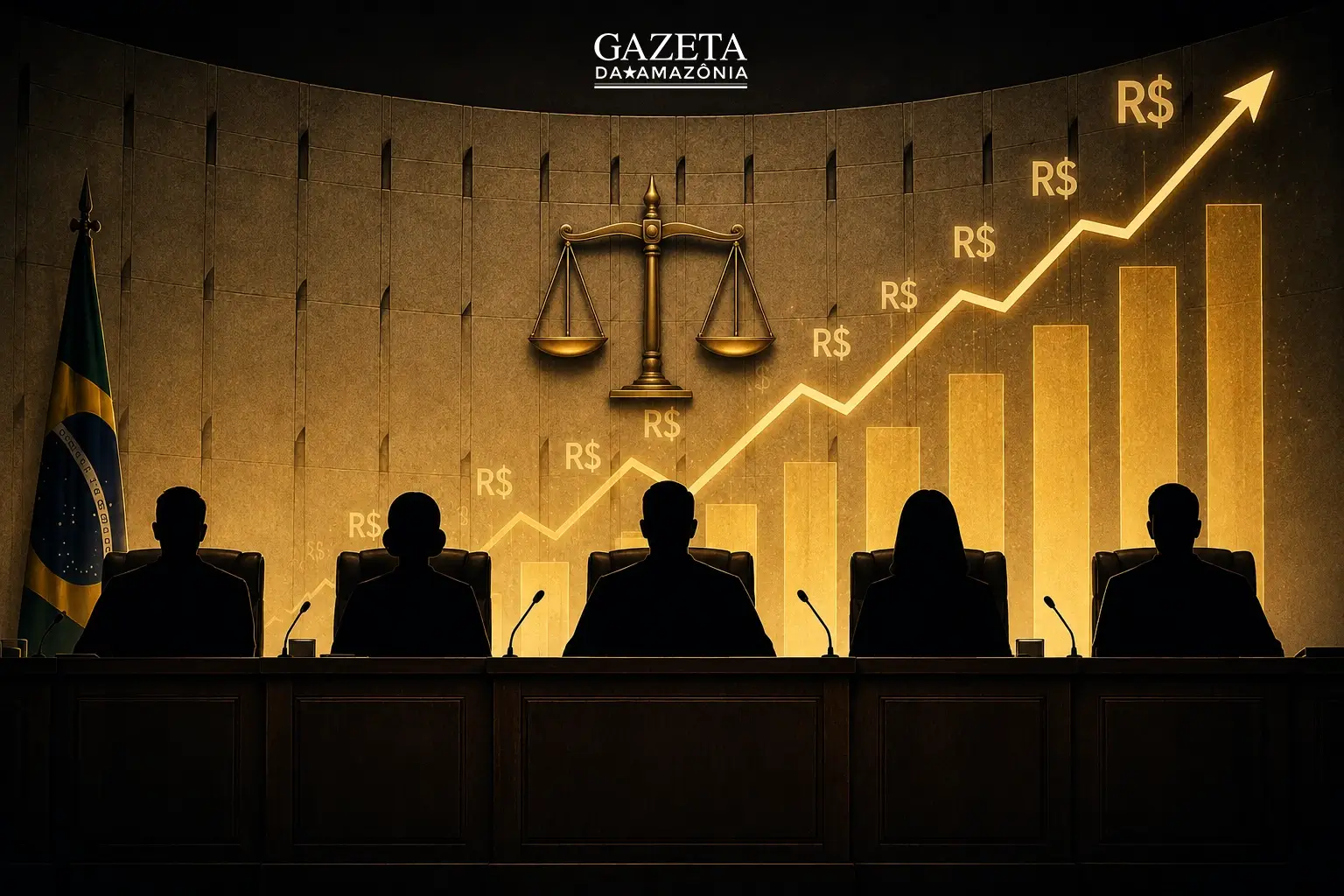 Supersalários de juízes passaram de R$ 1 milhão em média em 2025. Levantamento mostra pagamentos e mudanças nas regras em 2026.