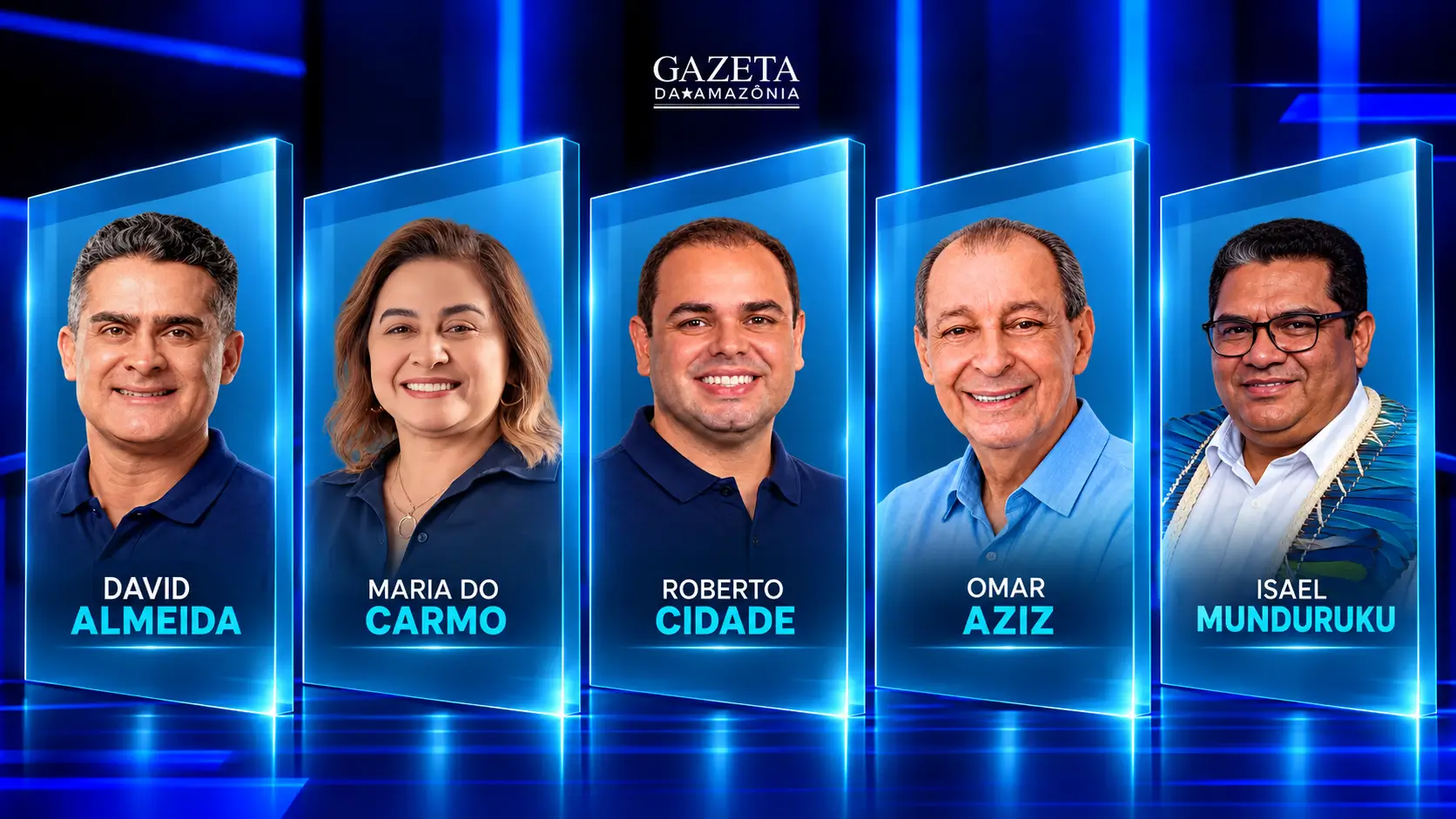 Debate ao Governo do Amazonas acontece nesta terça (29), às 21h55. Veja candidatos, regras, horários e onde assistir à transmissão.