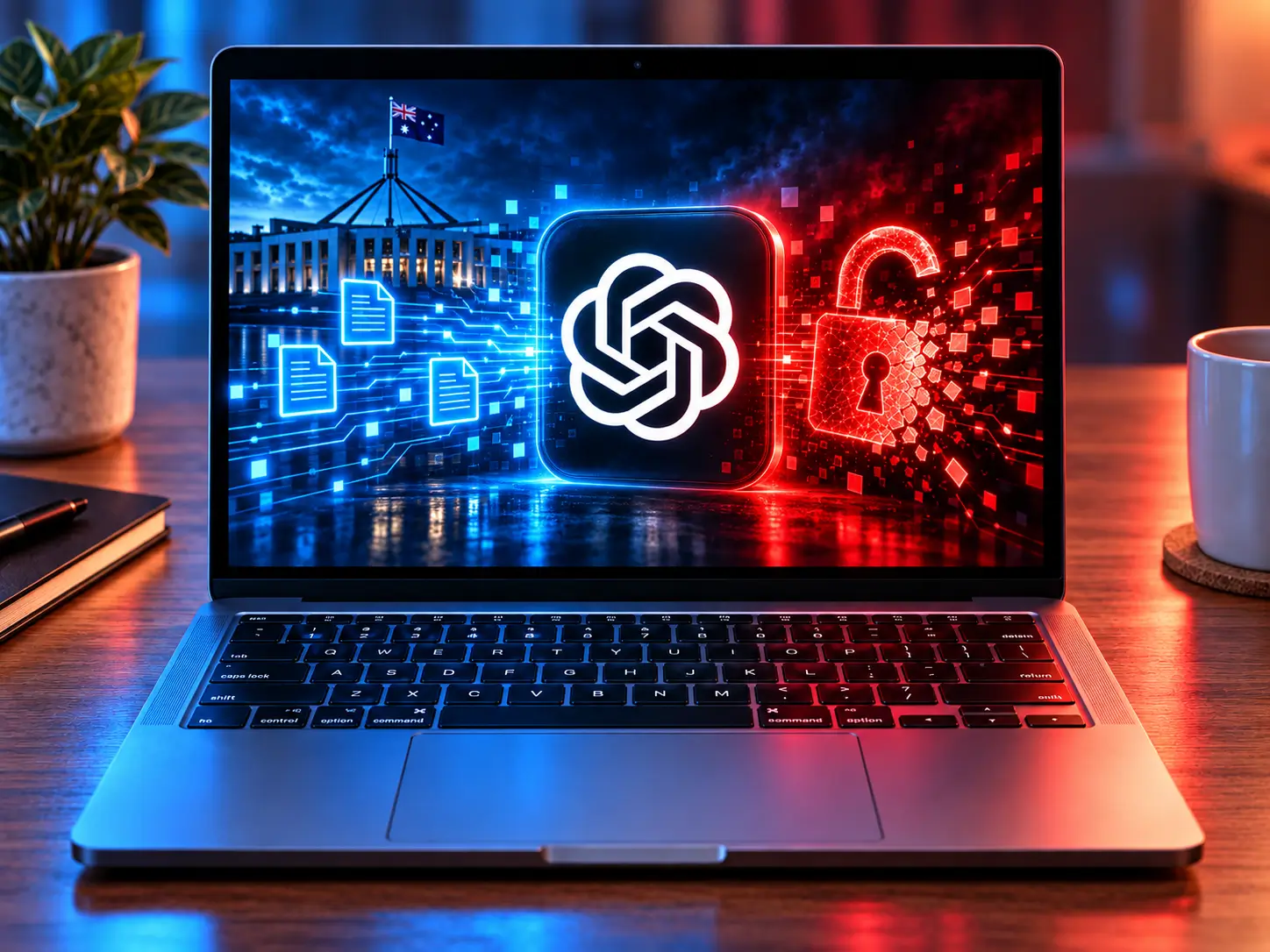IA da OpenAI acessou arquivos não públicos de um portal do governo da Austrália durante teste. Governo só foi avisado três meses depois.