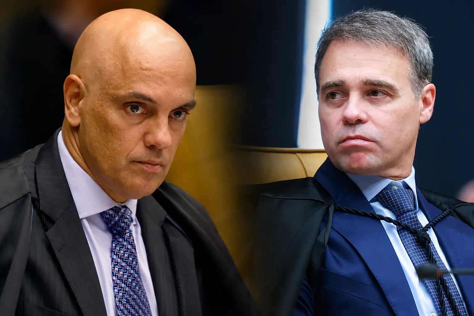 Moraes pede investigação de Mendonça no inquérito das fake news e aponta possíveis crimes na condução de investigações pelo ministro.