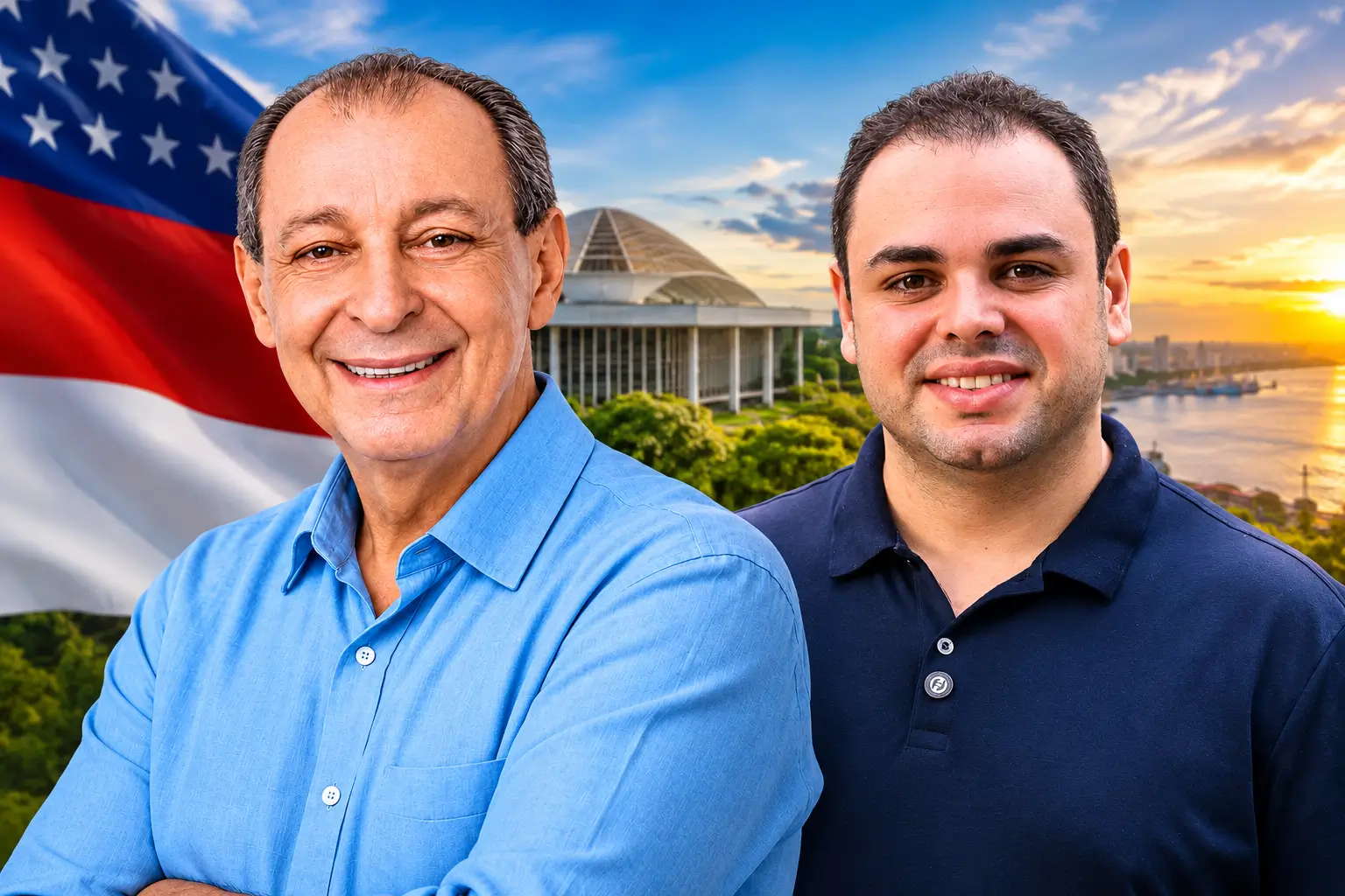 Pesquisa Ipen mostra Omar com 32,6% e Roberto Cidade com 23,3% na disputa pelo Governo do Amazonas e em cenário de segundo turno.