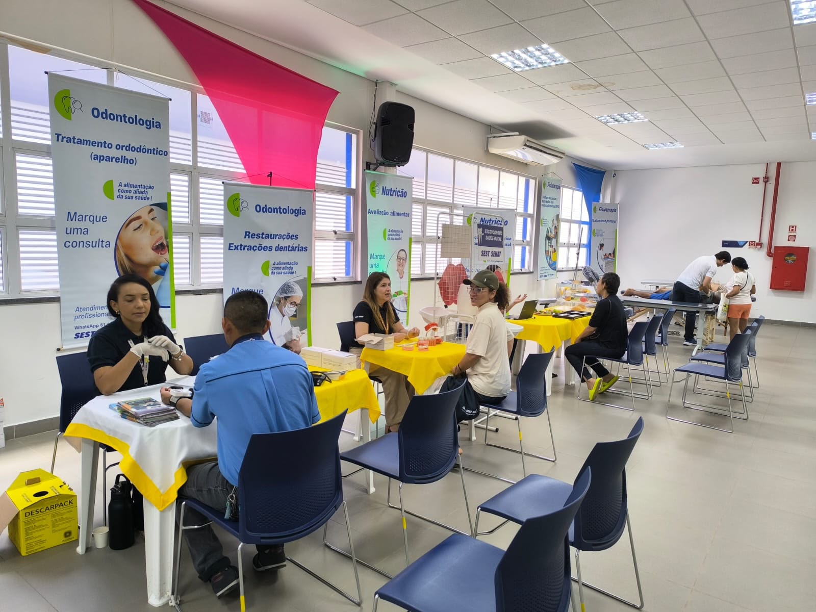 SEST SENAT realiza evento gratuito em Manaus no dia 8 de outubro com serviços de saúde, esporte, lazer e qualificação profissional.