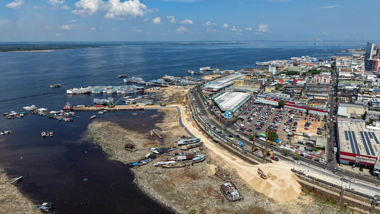 Obras do novo Porto da Manaus Moderna começam com investimento de R$ 876 milhões e estrutura para passageiros e cargas.