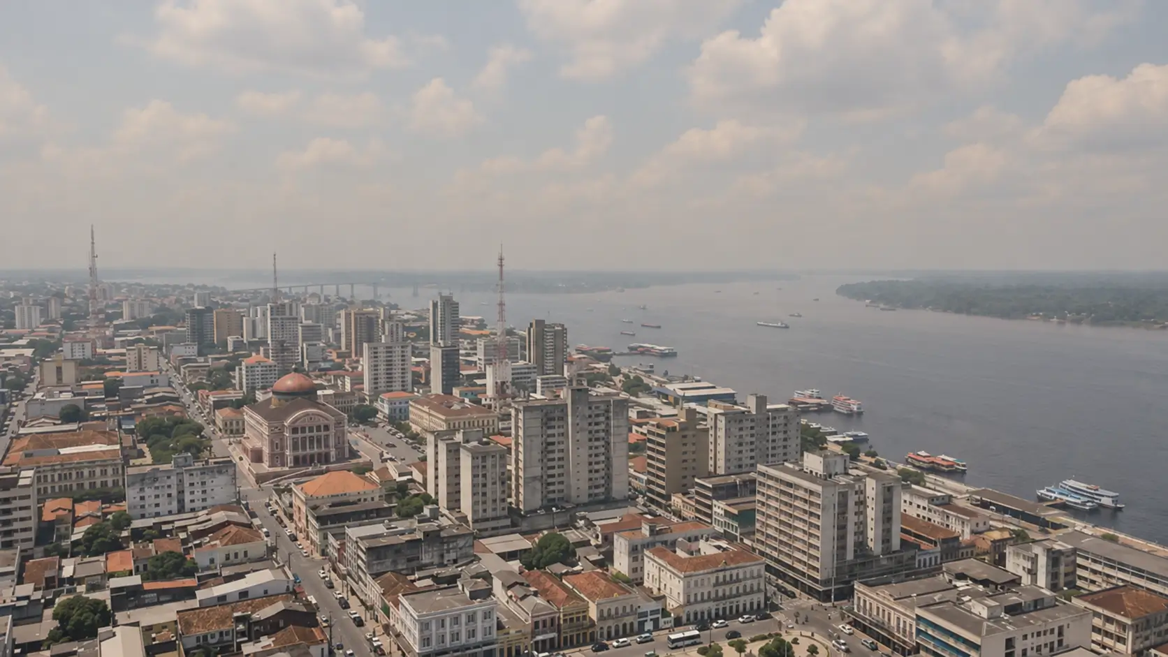 Fumaça de queimadas piora a qualidade do ar em Manaus, com índices ruins ou péssimos registrados pelo AppSelva nesta quinta.
