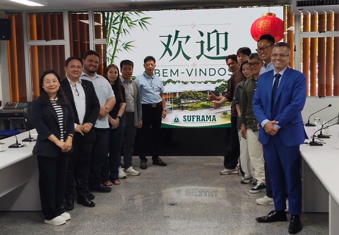 Suframa recebe empresários chineses interessados em investimentos no PIM, transferência de tecnologia e fornecimento de insumos para a indústria.