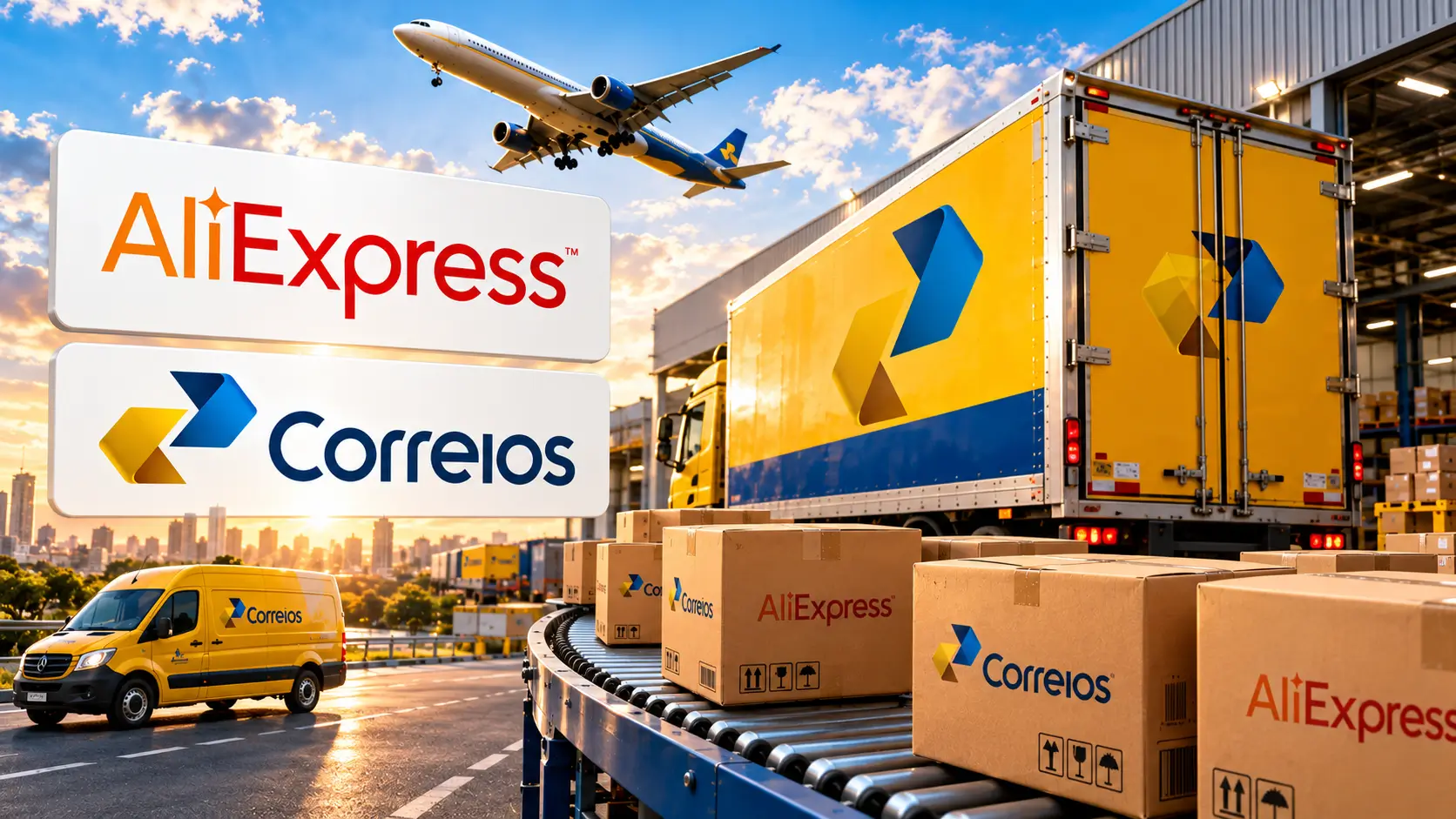 AliExpress e Correios firmam parceria estratégica para reduzir prazos de entrega, melhorar o rastreamento de encomendas e atender picos de vendas no Brasil.