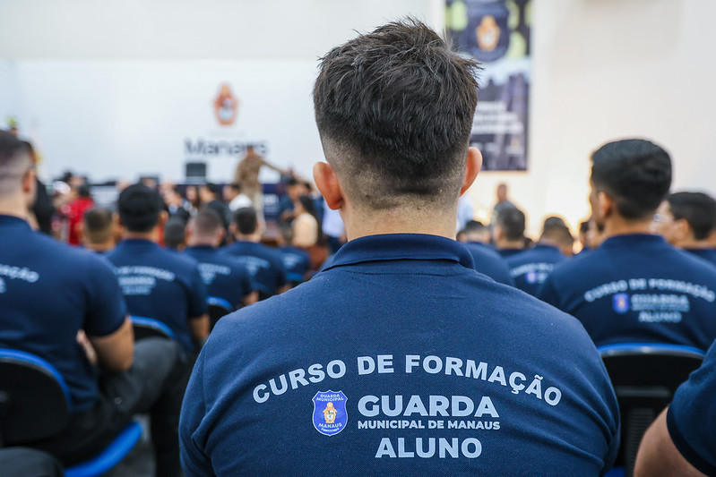 Guarda Municipal de Manaus convoca 200 candidatos para matrícula no Curso de Formação, com atendimento presencial e on-line nos dias 28 e 29 de outubro.
