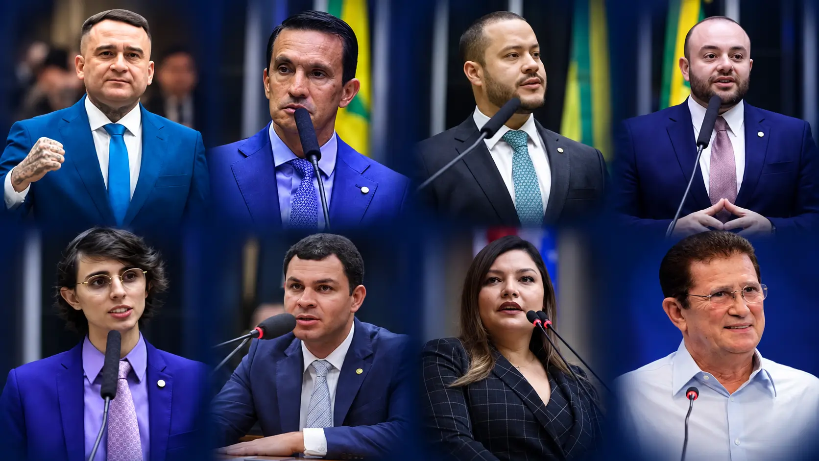 Deputados federais eleitos pelo Amazonas em 2026 são definidos; veja a lista dos oito parlamentares que representarão o estado na Câmara.