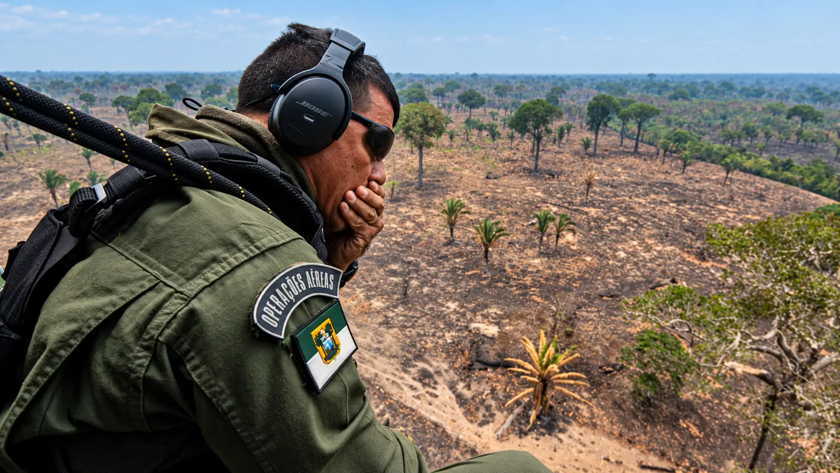 Queimadas no Amazonas levam Ibama a fiscalizar 725 propriedades. Multas podem chegar a R$ 10 mil por hectare queimado.