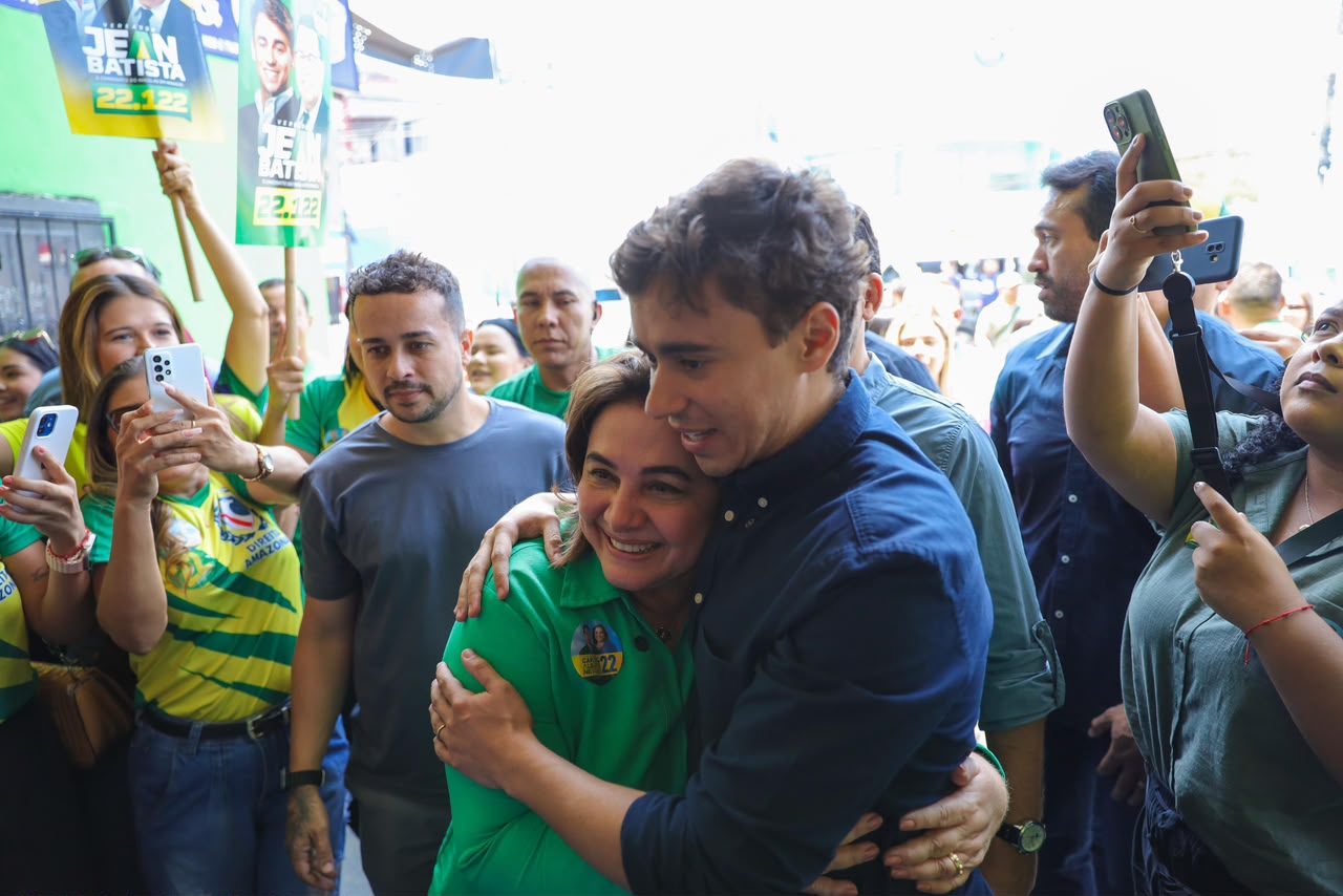 Bloquinho 22 em Manaus terá Nikolas Ferreira e Lucas Pavanato no dia 19 de outubro, na Ponta Negra, em ato de apoio a Maria do Carmo e Flávio Bolsonaro.