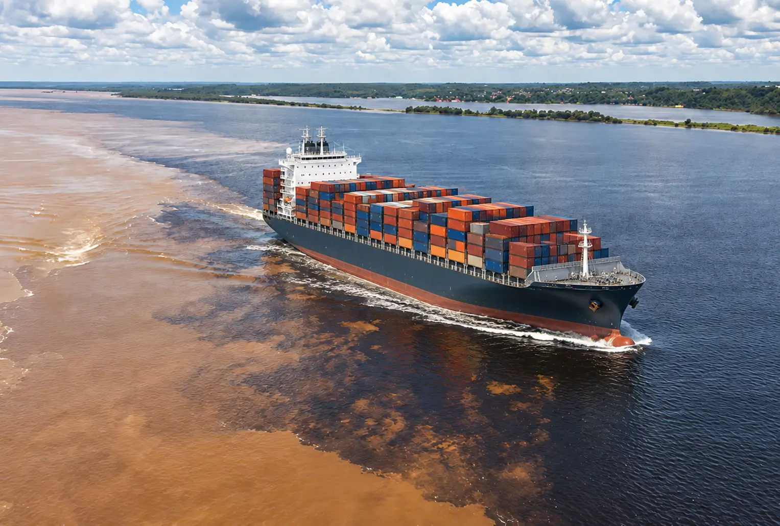 Antaq suspende sobretaxas de seca da ONE, Maersk e Aliança para Manaus e permite nova análise após apresentação de documentos.