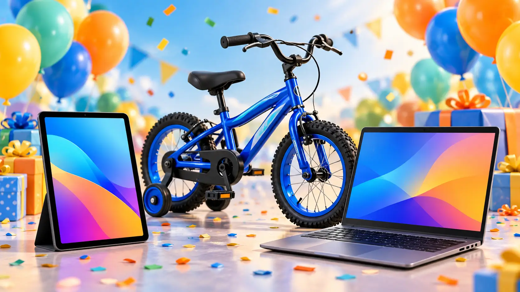 Dia das Crianças Premiado terá sorteios de tablet, bicicleta e notebook para consumidores que comprarem em espaços da Prefeitura de Manaus.