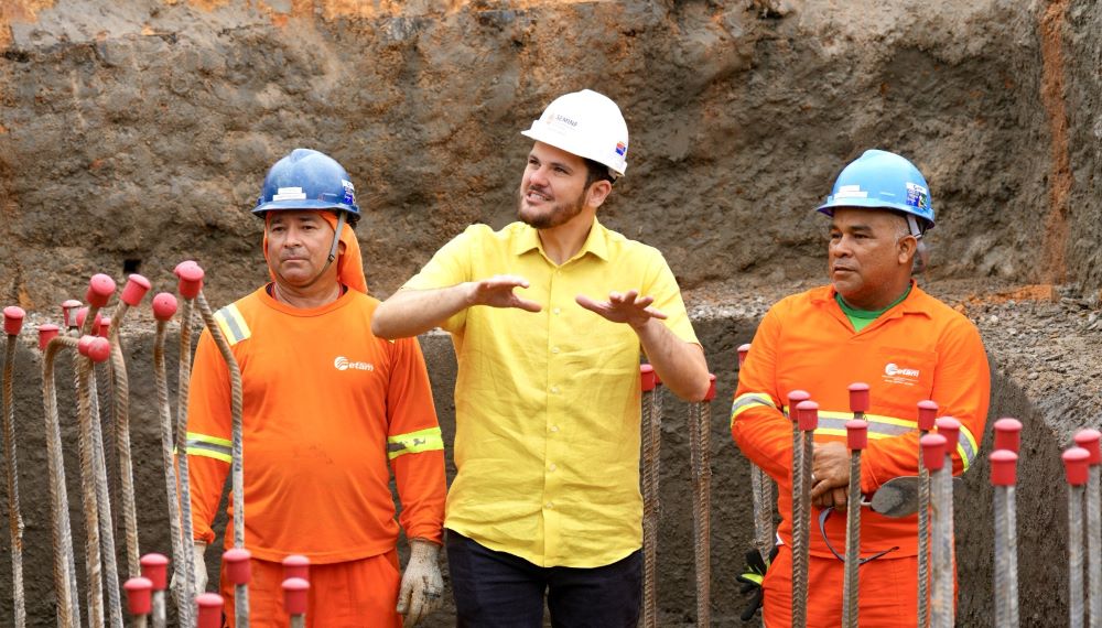 Obras do complexo viário Passarão chegam a 55% de execução em Manaus. Trincheira está em 43% e conclusão é prevista para 2027.